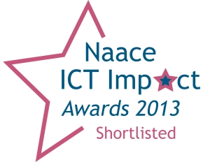 Naace ICT Impact awards 2013 logo - shortlisted